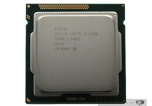 Intel i5-2500K CPU mit Grafikeinheit