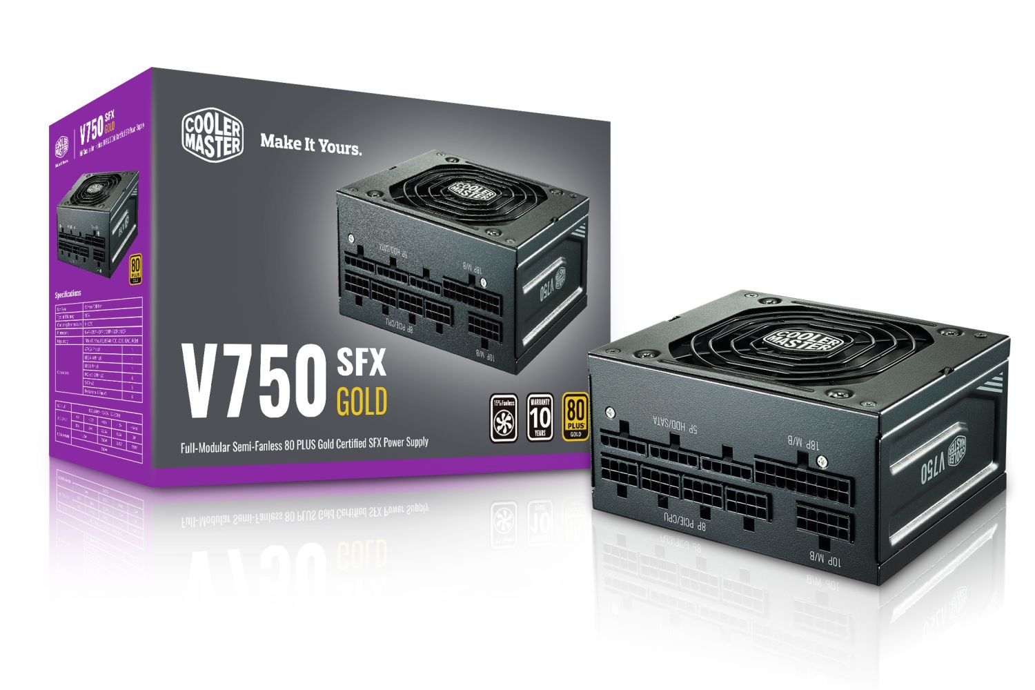 Cooler Master V750 SFX Gold - Eine Vorschau mit Einblick