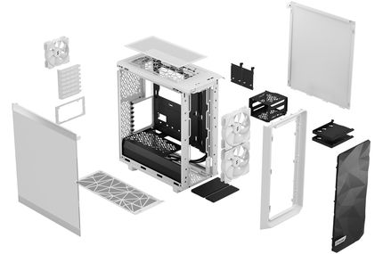 Fractal Design Meshify 2 Compact Lite (weiße Variante)