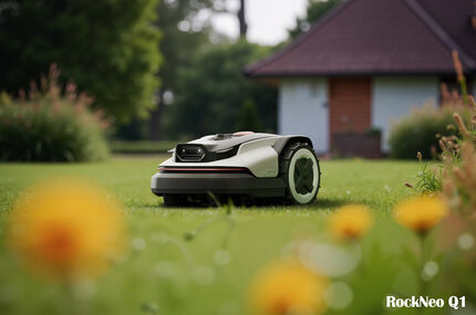 Der RockNeo Q1 Mähroboter
