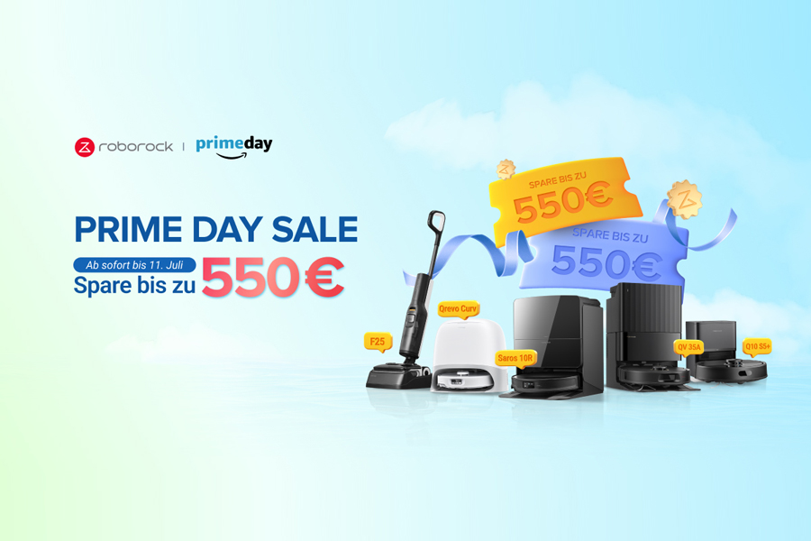 Roborock wischt beim Prime Day 2025 ordentlich mit