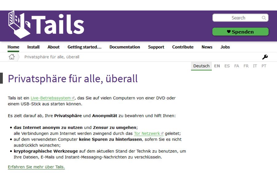 Tails 4.6 veröffentlicht