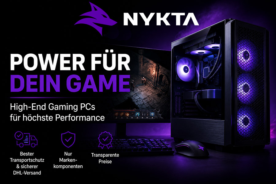 Nykta geht an den Start