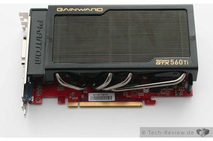 Die Gainward GeForce GTX 560 Ti Phantom