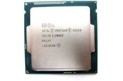 Die Oberseite des Intel Pentium G3258