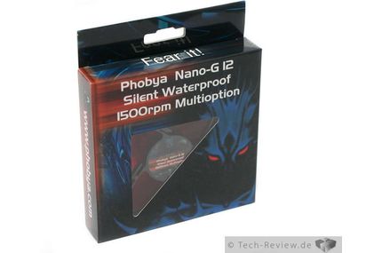 Die Verpackung des Phobya Nano-G 12