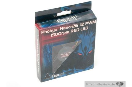 Die Verpackung des Phobya Nano-2G 12