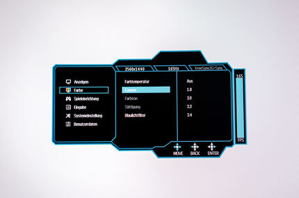OSD: Gamma / Tonwertdarstellung
