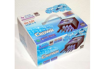 Die Verpackung des Crown 600W