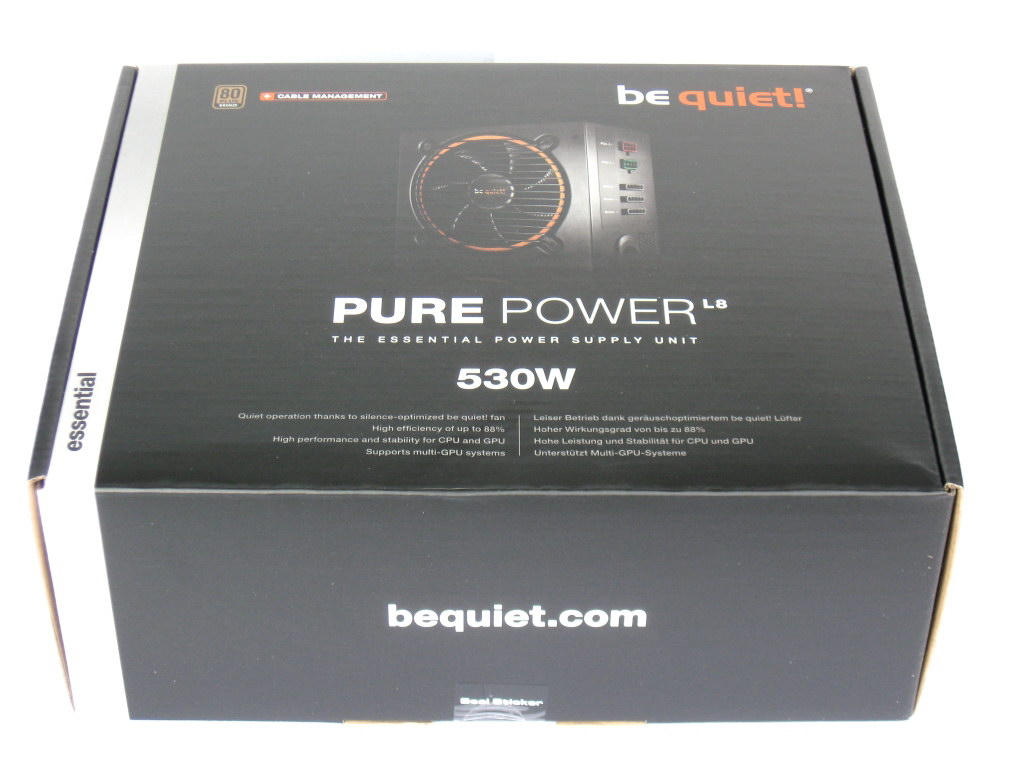 Tech-Review.de | be quiet! Pure Power L8-CM 530W: Im TRV-Test!