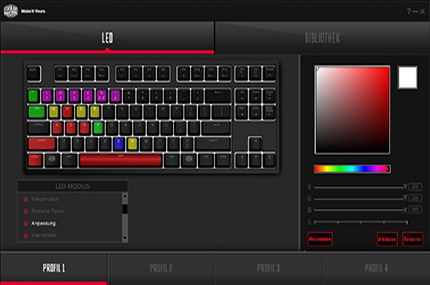 Cooler Master MasterKeys Pro S Software