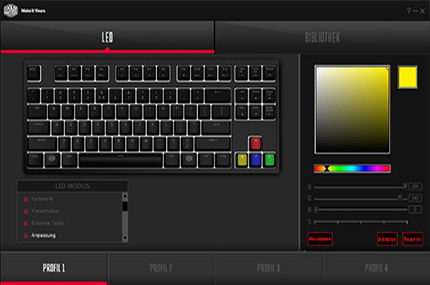 Cooler Master MasterKeys Pro S Software