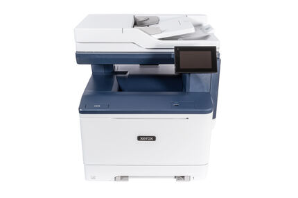 Der Drucker in der Frontansicht