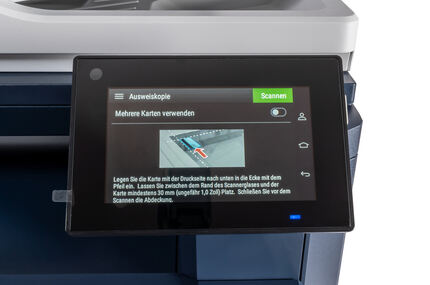 Ausweiskopie - leichte Diskrepanz zwischen Animation und Text-Anleitung