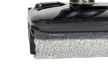 FlatReach-Beschriftung und seitlicher Rand