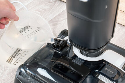 Frischwasser einfüllen