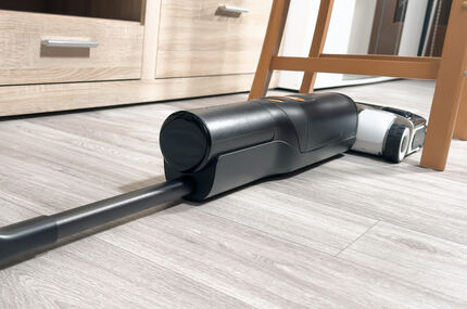 Flach auf dem Boden - der Fernsteuerungsmodus