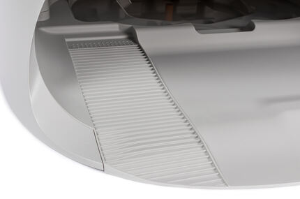 Geriffelte Auffahrrampen