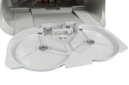 Die Reinigungs- und Flüssigkeitsauffangschale