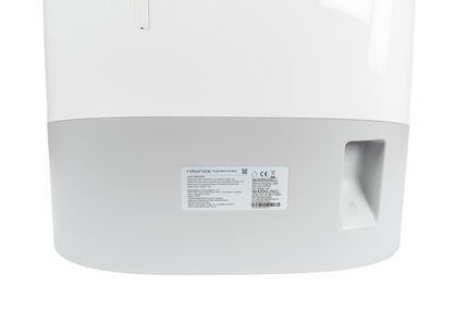 Die Rückseite mit dem Netzanschluss