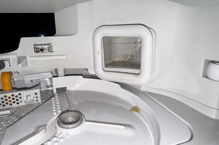 Verschmutzung des Saugkanals