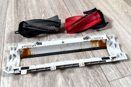 Verschmutzung der DuoDivide-Bürste