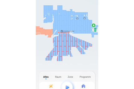 Glasfront wird als weiterer Raum erkannt
